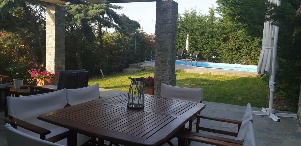 Sunny Sani Luxury Villas Bagian luar foto